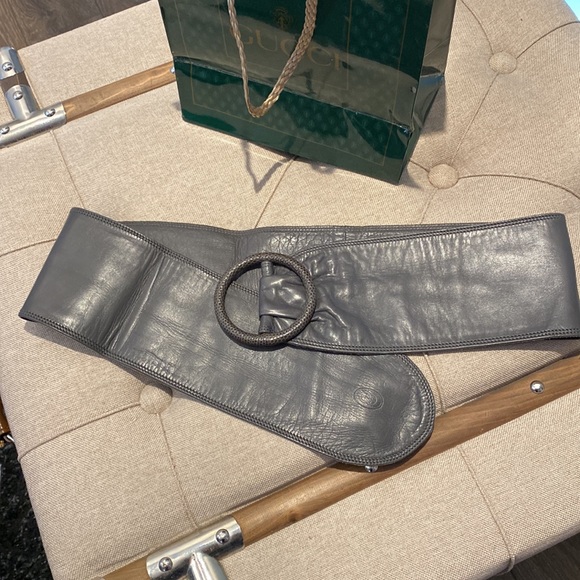 Auth GUCCI Soft Leather Belt - Picture 13 of 13